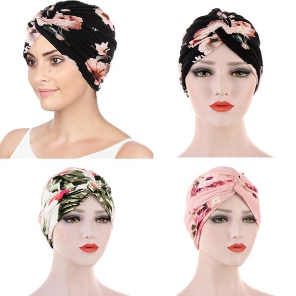 women floral print twist hat muslim chemo cancer cap bonnet islamic hair loss hat head scarf turban wrap cover beanie new, Blue;gray
women floral print twist hat muslim chemo cancer cap bonnet islamic hair loss hat head scarf turban wrap cover beanie new, Blue;gray