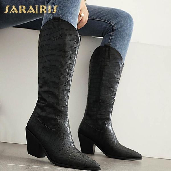 sarairis 2020 fashion new plus size 48 stone pattern thick heels mid calf boots pointed toe slip on knight boots woman shoes, Black
sarairis 2020 fashion new plus size 48 stone pattern thick heels mid calf boots pointed toe slip on knight boots woman shoes, Black