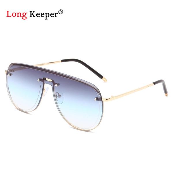 2020 oversized rimless sunglasses women brand designer big sun glasses men female punk conjoined lens eyewear gafa de sol, White;black
2020 oversized rimless sunglasses women brand designer big sun glasses men female punk conjoined lens eyewear gafa de sol, White;black