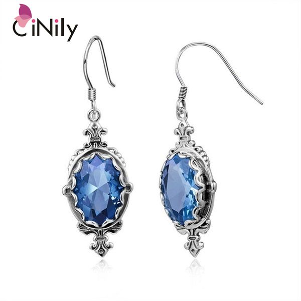 cinily vintage blue stone silver plated womens jewelry gems earrings lavish fully-jewelled female gifts
cinily vintage blue stone silver plated womens jewelry gems earrings lavish fully-jewelled female gifts