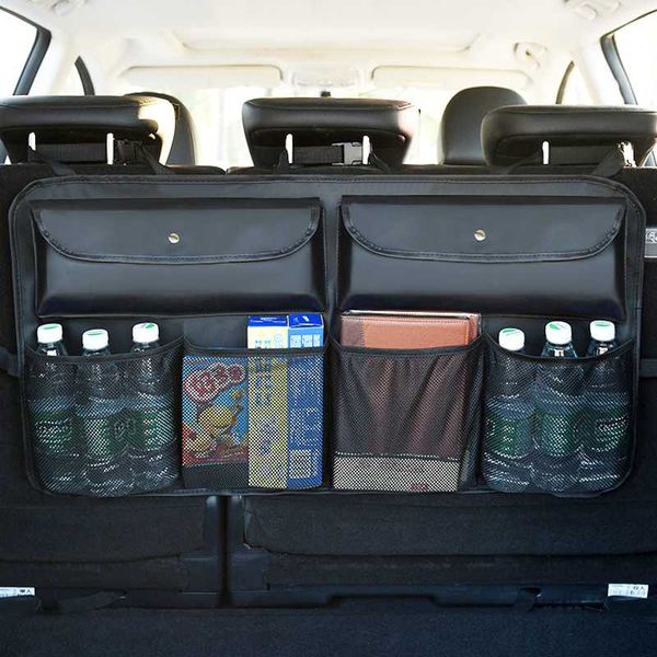 eafc pu leather car trunk storage organizer bag universal multi-pockets auto back seat stowing tidying interior car styling
eafc pu leather car trunk storage organizer bag universal multi-pockets auto back seat stowing tidying interior car styling