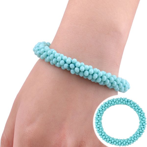 wholesale a variety of colors of crytal beads bracelet handmade bracelet handmade braid factory, Black
wholesale a variety of colors of crytal beads bracelet handmade bracelet handmade braid factory, Black