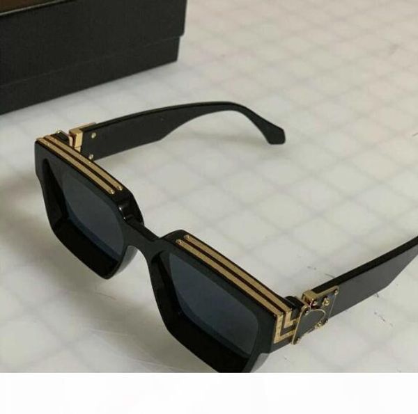 fashion brand millionaire sunglasses black evidence sunglasses quality luxury with box, White;black