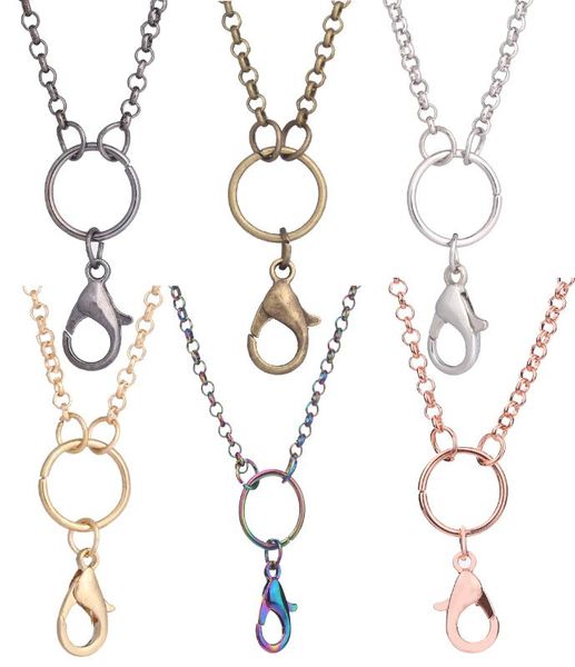 1pcs 60cm 2.5mm width 6 colors copper link rolo chain long necklace chain for floating locket pendant diy jewelry making, Silver
1pcs 60cm 2.5mm width 6 colors copper link rolo chain long necklace chain for floating locket pendant diy jewelry making, Silver