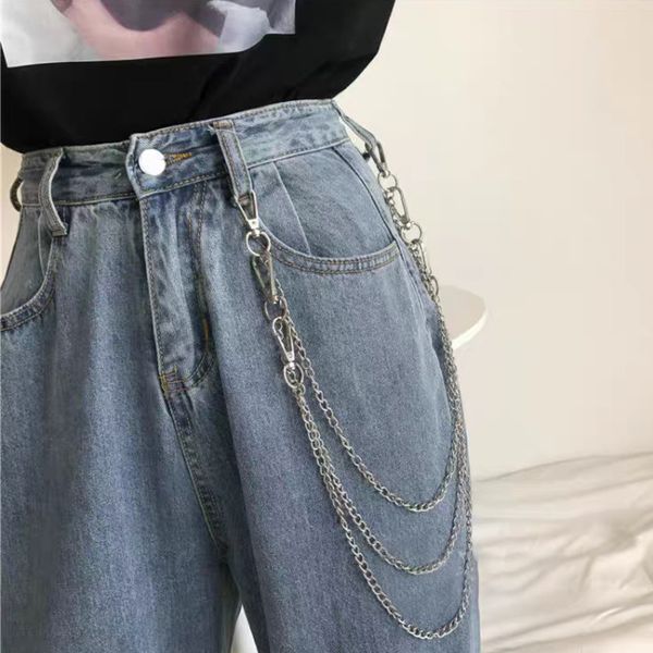 punk keychains chain belt keychain for women friend metal wallet hipster key chain pant keyring hip hop fashion jewelry, Silver
punk keychains chain belt keychain for women friend metal wallet hipster key chain pant keyring hip hop fashion jewelry, Silver
