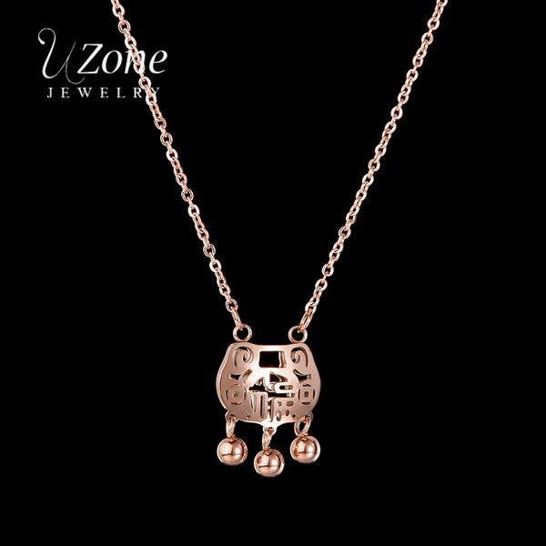 uzone hollow lucky lock pendant necklace rose gold stainless steel chain necklaces for women girl kids birthday party gift, Silver
uzone hollow lucky lock pendant necklace rose gold stainless steel chain necklaces for women girl kids birthday party gift, Silver