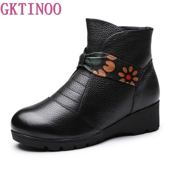 gktinoo 2020 genuine leather autumn winter boots handmade shoes women ankle boots female wedges women boot platform shoes, Black
gktinoo 2020 genuine leather autumn winter boots handmade shoes women ankle boots female wedges women boot platform shoes, Black