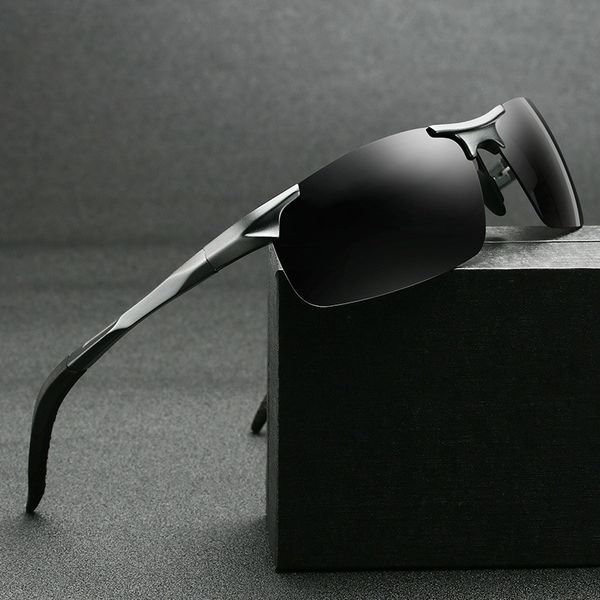 brand classic men polarized sports sunglasses driving aluminum frame sunglasses for men retro glasses uv400 anti-glare goggles, White;black
brand classic men polarized sports sunglasses driving aluminum frame sunglasses for men retro glasses uv400 anti-glare goggles, White;black