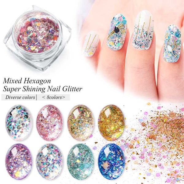 nail glitter meet across 1g flakes sparkly 3d hexagon colorful sequins spangles polish manicure diy nails art decoration, Silver;gold
nail glitter meet across 1g flakes sparkly 3d hexagon colorful sequins spangles polish manicure diy nails art decoration, Silver;gold