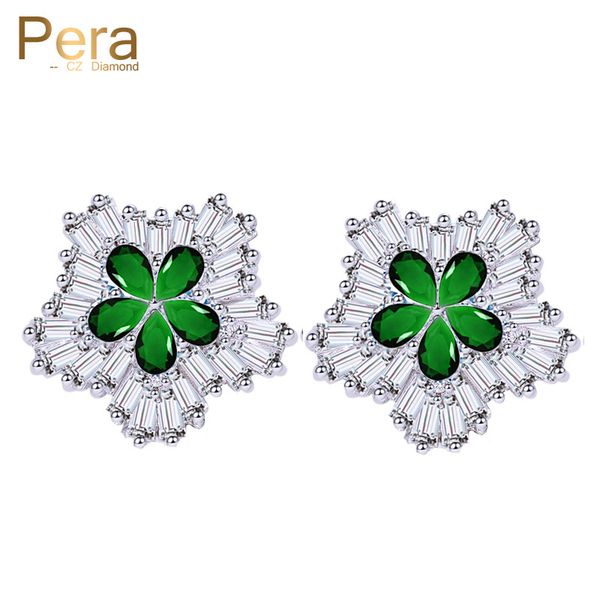 pera korean style jewelry big snowflake flower full cubic zirconia setting women stud earrings with created green stone e215, Golden;silver
pera korean style jewelry big snowflake flower full cubic zirconia setting women stud earrings with created green stone e215, Golden;silver