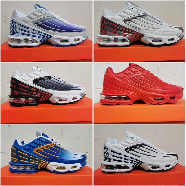 2020 new plus tn 3 iii running shoes for men triple red silver blue black white turned tns sports sneakers trainers zapatos chaussures
2020 new plus tn 3 iii running shoes for men triple red silver blue black white turned tns sports sneakers trainers zapatos chaussures