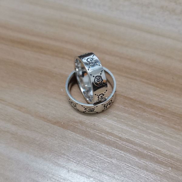 fashion brand 925 sterling silver skull designer ring men and women party wedding luxury jewelry
fashion brand 925 sterling silver skull designer ring men and women party wedding luxury jewelry