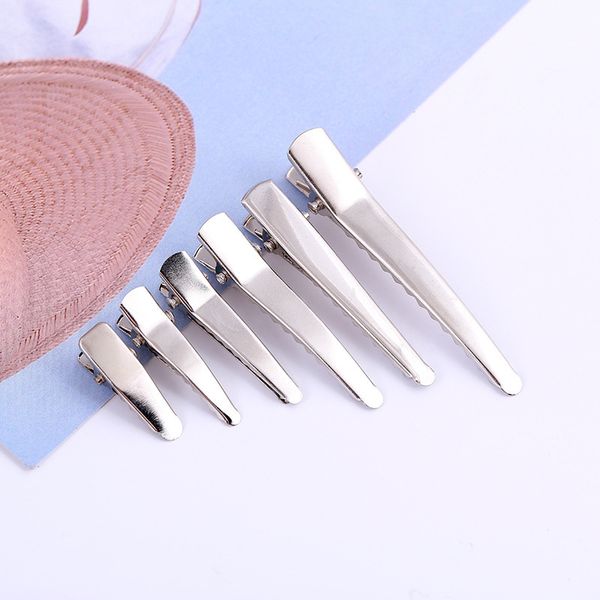 50pcs single prong alligator hair clips 25/30/35/45/50/60mm with teeth blank settings base for diy hair clips making accessories
50pcs single prong alligator hair clips 25/30/35/45/50/60mm with teeth blank settings base for diy hair clips making accessories