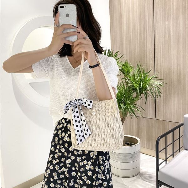 women's bag 2020 new summer korean style tide straw woven large capacity tote bag ins single shoulder hand bags
women's bag 2020 new summer korean style tide straw woven large capacity tote bag ins single shoulder hand bags