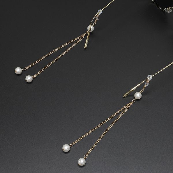 fashion womens pearl beaded eyeglass chains sunglasses rope reading glasses chain eyewears cord holder neck strap, Silver
fashion womens pearl beaded eyeglass chains sunglasses rope reading glasses chain eyewears cord holder neck strap, Silver