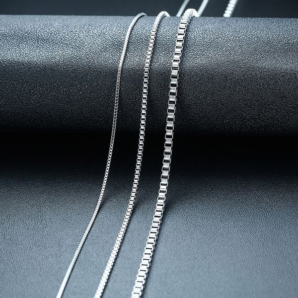 yobasic chain necklaces for men women never fade tone stainless steel box chains necklace 18-24 inch, Silver
yobasic chain necklaces for men women never fade tone stainless steel box chains necklace 18-24 inch, Silver