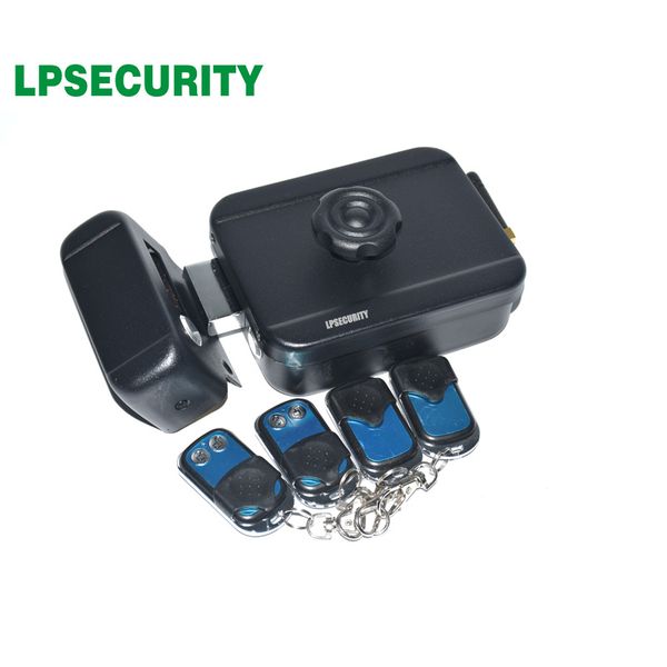 433mhz wireless remote control electronic rim lock electronic motor lock with remote handle use aa battery key optional
433mhz wireless remote control electronic rim lock electronic motor lock with remote handle use aa battery key optional