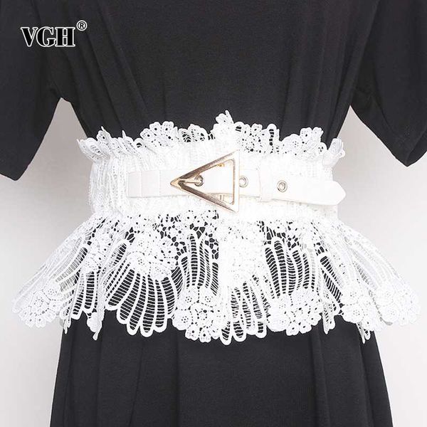 vgh elegant lace women girdle high waist patchwork hollow out hit color girdles for female accessories fashion 2020 summer tide, Black;brown
vgh elegant lace women girdle high waist patchwork hollow out hit color girdles for female accessories fashion 2020 summer tide, Black;brown