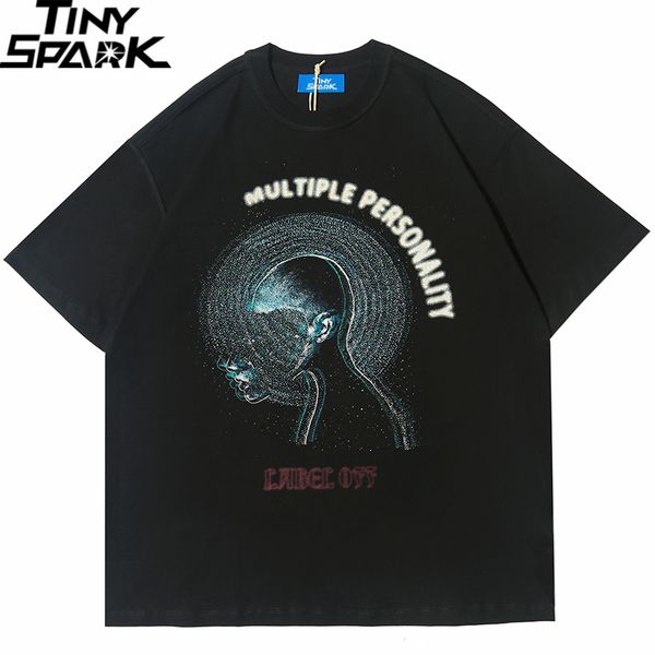 men 2020 hip hop t shirt streetwear multiple personality harajuku tshirt oversize short sleeve summer t-shirt cotton tees, White;black
men 2020 hip hop t shirt streetwear multiple personality harajuku tshirt oversize short sleeve summer t-shirt cotton tees, White;black