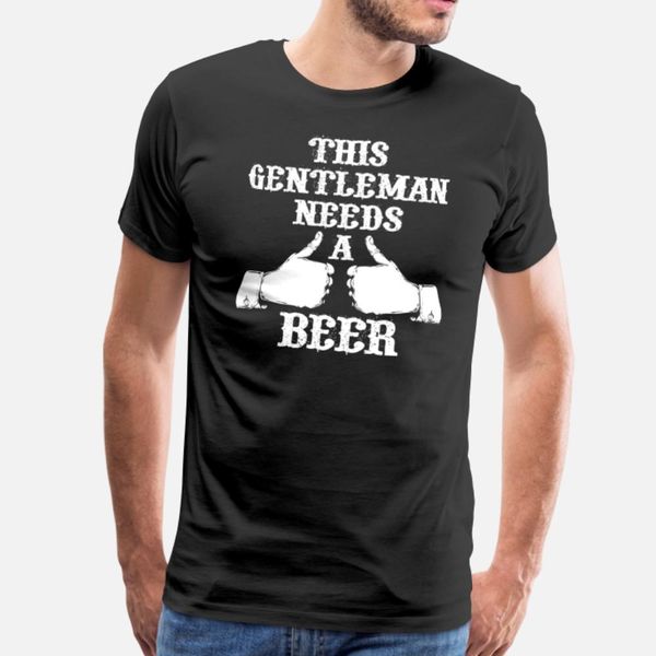 this gentleman needs a beer alcohol drink t shirt men printing tee shirt s-xxxl outfit loose funny summer style unique shirt
this gentleman needs a beer alcohol drink t shirt men printing tee shirt s-xxxl outfit loose funny summer style unique shirt