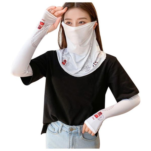 riding mask summer icy sunscreen silk printing sleeves female uv protection thin long section mask sleeves two-piece #yl5, Blue;gray
riding mask summer icy sunscreen silk printing sleeves female uv protection thin long section mask sleeves two-piece #yl5, Blue;gray