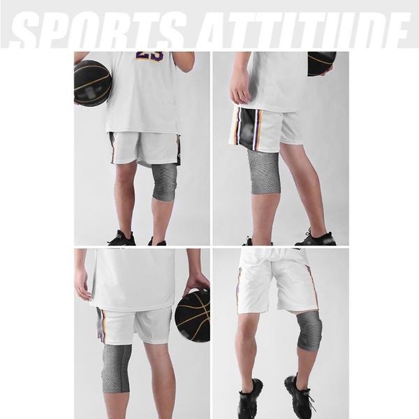protective gear dynamic compression muscles bandage elastic anti slip knee pad cushioned sports fitness running joint brace, Black;gray
protective gear dynamic compression muscles bandage elastic anti slip knee pad cushioned sports fitness running joint brace, Black;gray