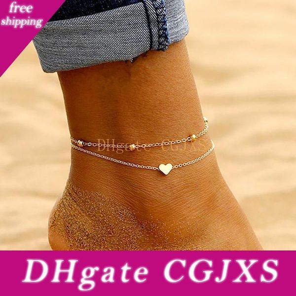 simple heart ankle layering pendant anklet beaded foot jewelry summer beach anklets on bracelets for women leg chain, Red;blue
simple heart ankle layering pendant anklet beaded foot jewelry summer beach anklets on bracelets for women leg chain, Red;blue