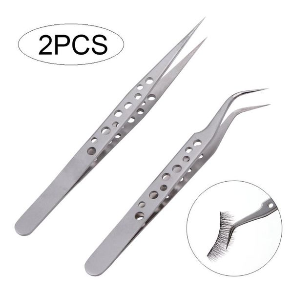 false eyelashes 2 pcs professional eyelash tweezers stainless steel lashes extension individual anti-static
false eyelashes 2 pcs professional eyelash tweezers stainless steel lashes extension individual anti-static