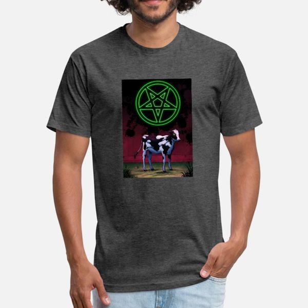satanic cow t shirt men design 100% cotton crew neck fit fashion spring standard shirt
satanic cow t shirt men design 100% cotton crew neck fit fashion spring standard shirt