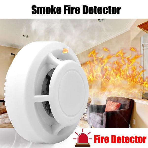 independent alarm smoke fire sensitive detector home security wireless alarm smoke detector sensor fire equipment, Black;white
independent alarm smoke fire sensitive detector home security wireless alarm smoke detector sensor fire equipment, Black;white