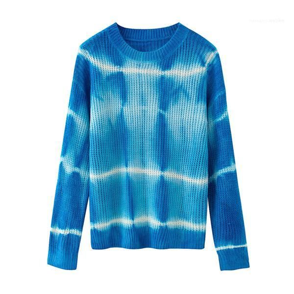 o neck long sleeve slim knitting new autumn women clothes 20fw tie dyed women sweater casual, White;black
o neck long sleeve slim knitting new autumn women clothes 20fw tie dyed women sweater casual, White;black