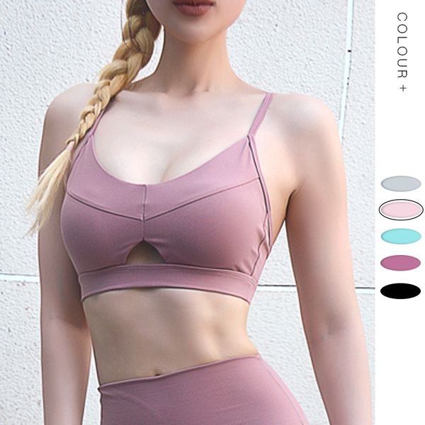 2020 new style korean-style hollow out breathable strength sports brassiere womens condole belt soft bare sense fitness vest /30, White;black
2020 new style korean-style hollow out breathable strength sports brassiere womens condole belt soft bare sense fitness vest /30, White;black