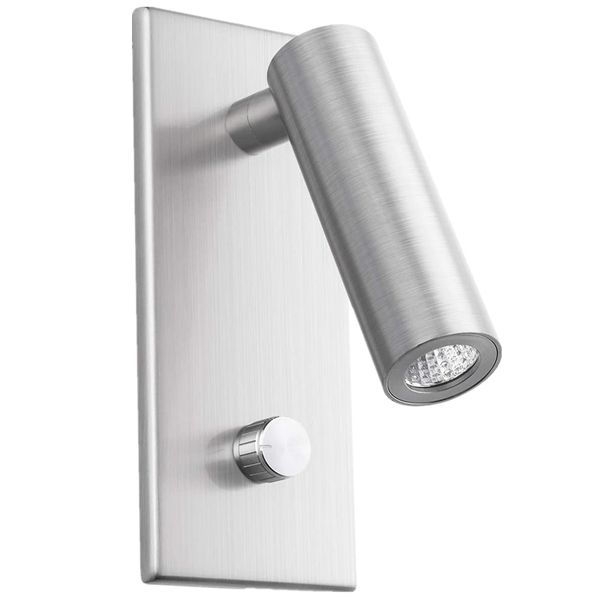 ch wall light fixture headboard reading lamp with twist switch dimmable directional spotlight brushed nickel osram led 4.5w
ch wall light fixture headboard reading lamp with twist switch dimmable directional spotlight brushed nickel osram led 4.5w