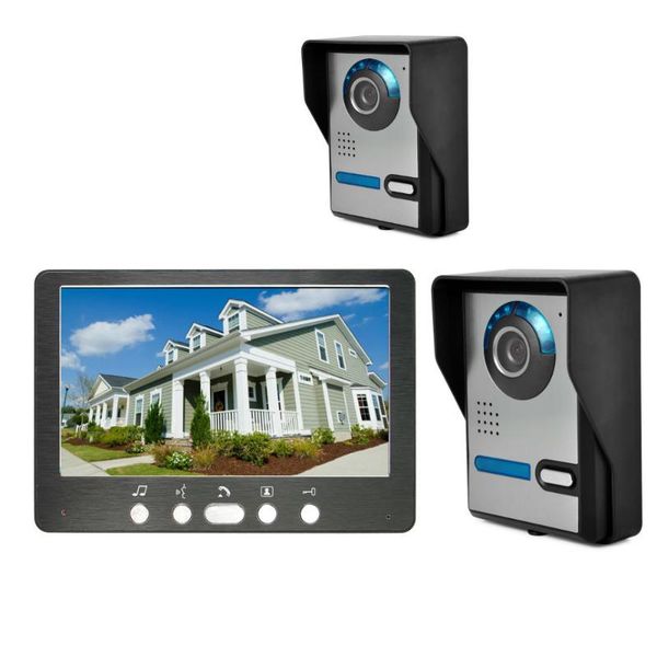 video door phones smartyiba homes business phone day night vision 2 cameras+7" visual monitor kits home wired intercom system
video door phones smartyiba homes business phone day night vision 2 cameras+7" visual monitor kits home wired intercom system