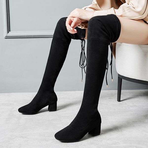new thigh high boots women winter boots mid heel slouchy over the knee black gray over knee 2020
new thigh high boots women winter boots mid heel slouchy over the knee black gray over knee 2020