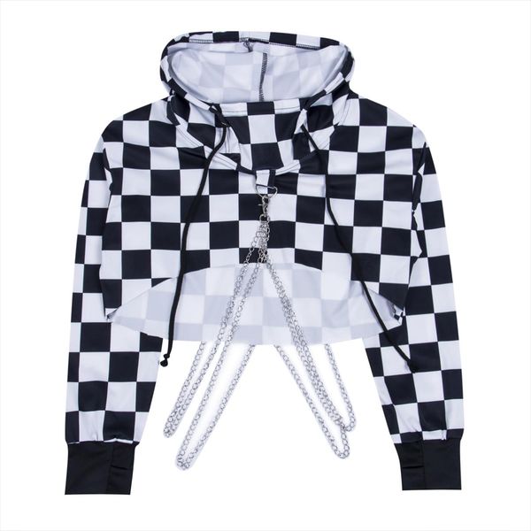 fashion womens long sleeve hoodie plaid pullover long sleeve sweatshirt jumper sweatshirt crop pullover sweatshirt, Black
fashion womens long sleeve hoodie plaid pullover long sleeve sweatshirt jumper sweatshirt crop pullover sweatshirt, Black