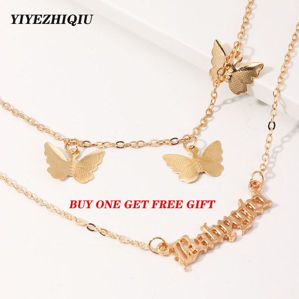 women holiday fashion personality metal necklace three-dimensional butterfly pendant double layer babygirl necklace boho jewelry, Silver
women holiday fashion personality metal necklace three-dimensional butterfly pendant double layer babygirl necklace boho jewelry, Silver