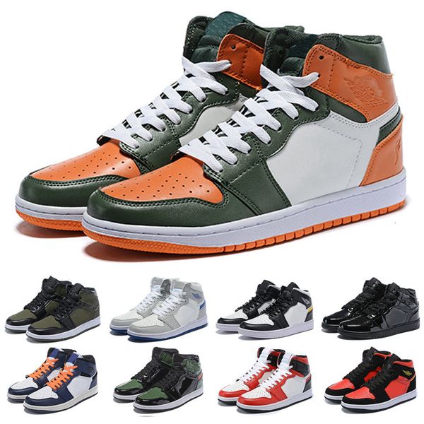 highest quality men women basketball shoes 1s mens trainers unc to chicago union obsidian fearless pine green fashion retro sports sneaker, Black
highest quality men women basketball shoes 1s mens trainers unc to chicago union obsidian fearless pine green fashion retro sports sneaker, Black