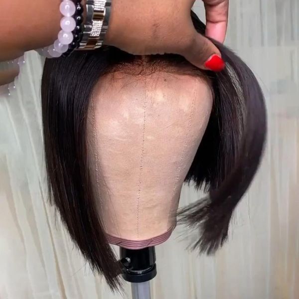13x4 short lace front human hair wigs brazilian straight bob wig pre plucked with baby hair frontal wigs perruque humaine, Black;brown
13x4 short lace front human hair wigs brazilian straight bob wig pre plucked with baby hair frontal wigs perruque humaine, Black;brown