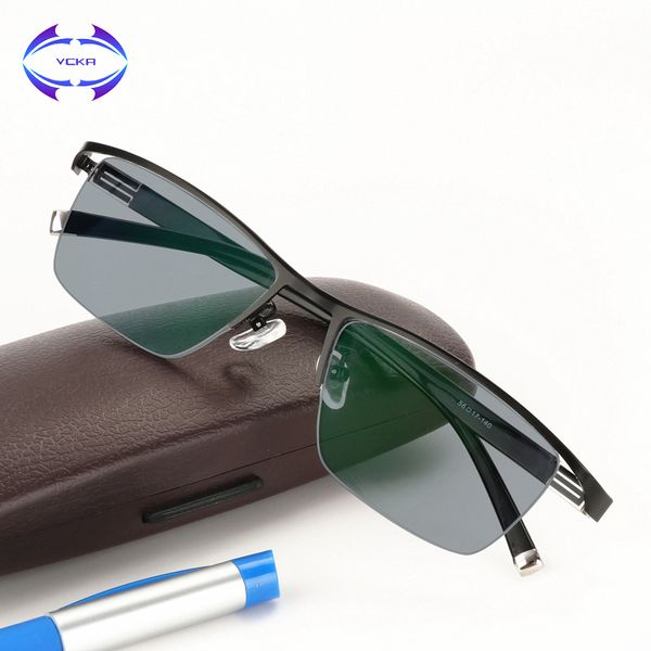 vcka pchromic reading glasses men commercial half rim presbyopia eyeglasses frame sunglasses discoloration women eyewear, White;black
vcka pchromic reading glasses men commercial half rim presbyopia eyeglasses frame sunglasses discoloration women eyewear, White;black