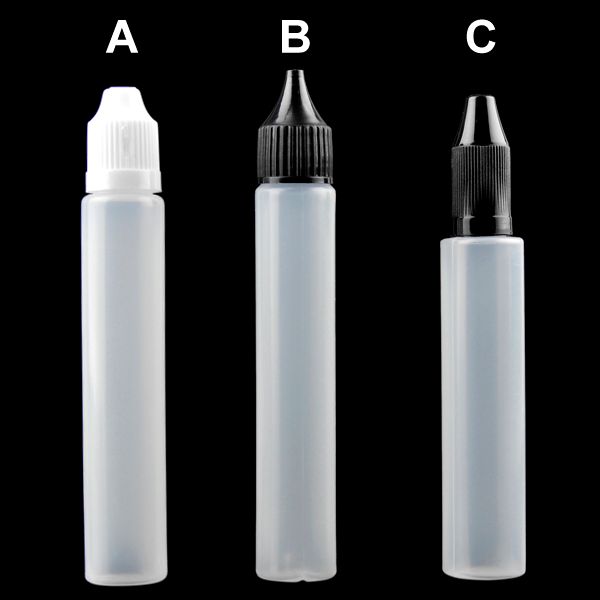 plastic empty bottle 30ml pe cap dropper pen style unicron e-liquid dripper bottle with long black white caps refillingdhl free
plastic empty bottle 30ml pe cap dropper pen style unicron e-liquid dripper bottle with long black white caps refillingdhl free