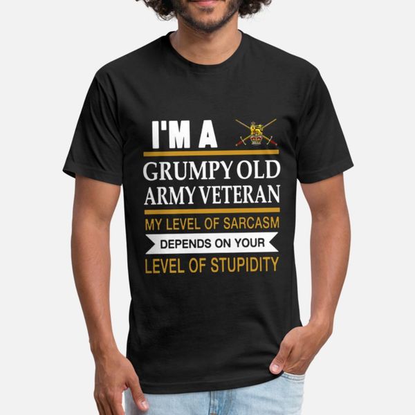 grumpy old army t shirt men customize short sleeve crew neck standard graphic comfortable summer style formal shirt
grumpy old army t shirt men customize short sleeve crew neck standard graphic comfortable summer style formal shirt