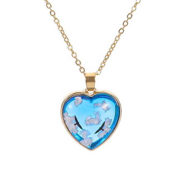 doreenbeads necklace gold silver color blue heart eagle heart pendant necklaces women jewelry gift 50cm(19 5/8") long, 1 piece
doreenbeads necklace gold silver color blue heart eagle heart pendant necklaces women jewelry gift 50cm(19 5/8") long, 1 piece