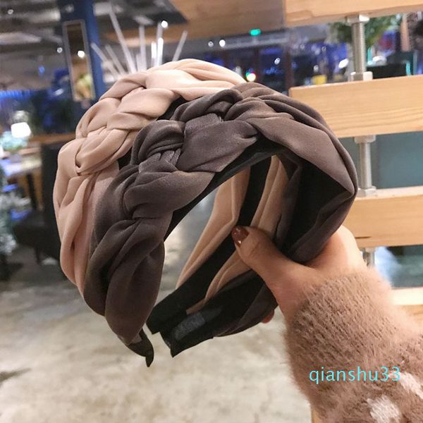 wholesale-twist braid satin headband solid braided side knotted hairband wide-brimmed hair hoop bezel girls hair accessories
wholesale-twist braid satin headband solid braided side knotted hairband wide-brimmed hair hoop bezel girls hair accessories