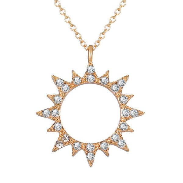 crystal sun necklace for women fashion moon stars geometric hollow round chain pendants statement female birthday jewelry gifts, Silver
crystal sun necklace for women fashion moon stars geometric hollow round chain pendants statement female birthday jewelry gifts, Silver