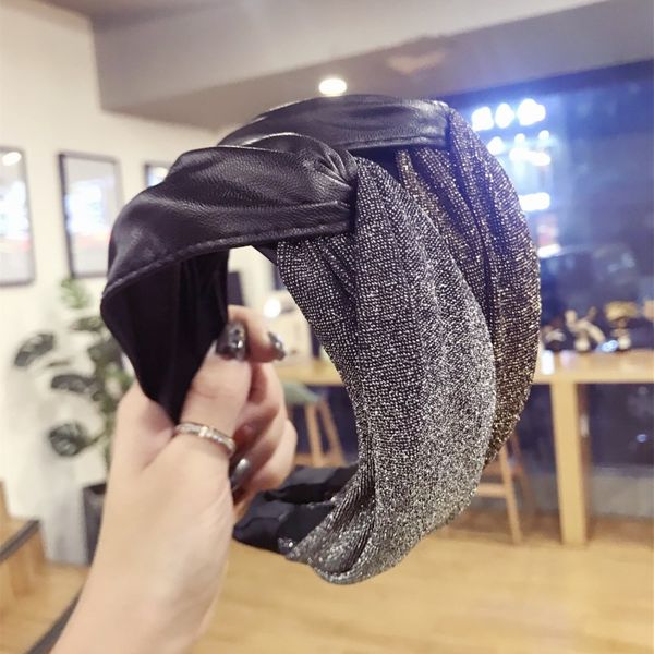 hair accessories korean knotted headbands for women head bijoux pu leather bronzing fabric hairbands wide band jewelry
hair accessories korean knotted headbands for women head bijoux pu leather bronzing fabric hairbands wide band jewelry