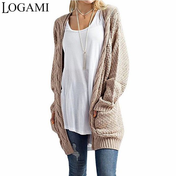 logami long cardigan women long sleeve knitted sweater cardigans autumn winter womens sweaters 2020 jersey mujer invierno, White;black
logami long cardigan women long sleeve knitted sweater cardigans autumn winter womens sweaters 2020 jersey mujer invierno, White;black