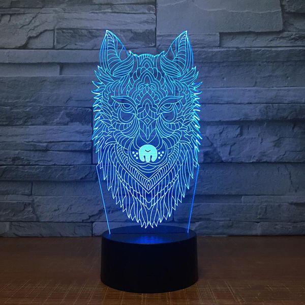 new wolf 3d illusion night lamp 3d optical lamp 5th battery usb powered 7 rgb light dc 5v wholesale ing
new wolf 3d illusion night lamp 3d optical lamp 5th battery usb powered 7 rgb light dc 5v wholesale ing