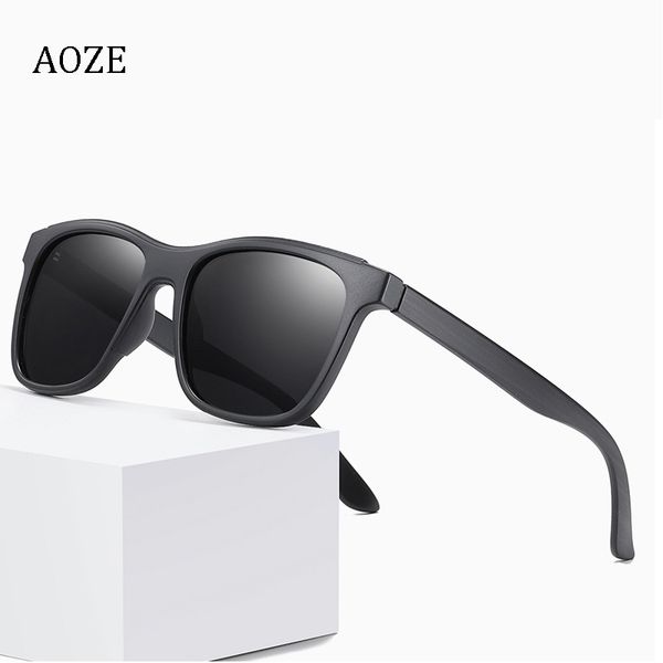 aoze 2020 brand design polarized men's sunglasses tr90 frame fashion mirror driving sunglasses of male fishing glasses uv400, White;black
aoze 2020 brand design polarized men's sunglasses tr90 frame fashion mirror driving sunglasses of male fishing glasses uv400, White;black