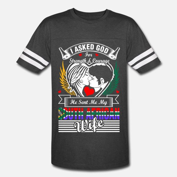 i asked god for south african wife t shirt men designer short sleeve crew neck letter cute new fashion spring autumn outfit shirt
i asked god for south african wife t shirt men designer short sleeve crew neck letter cute new fashion spring autumn outfit shirt